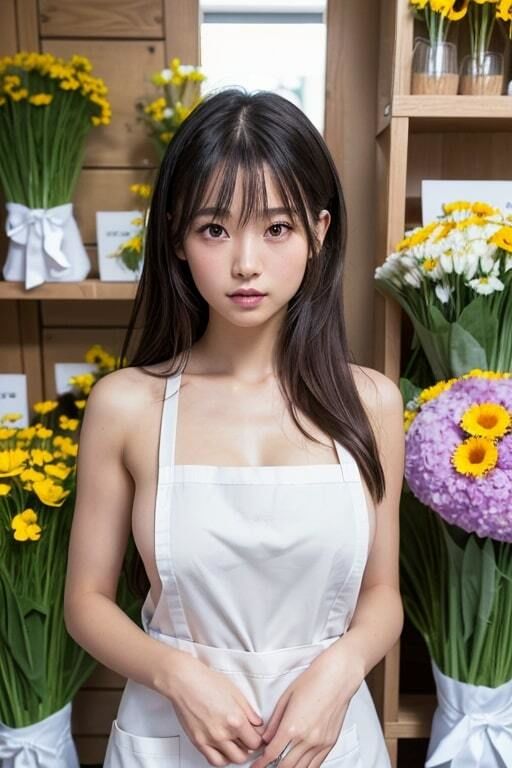 AI生成美女写真集 vol25 花屋美女_7