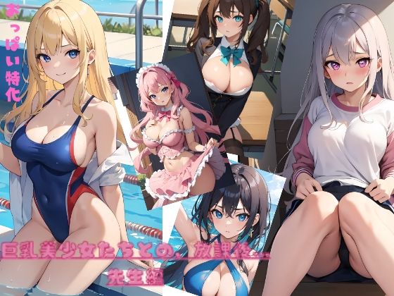 巨乳美少女たちとの、放課後… 先生編_0