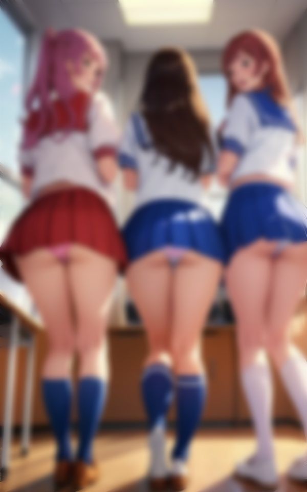 セーラー服のパンチラ特集！某有名大学で男が潜入してパンチラ盗撮〜JKパンツスペシャル〜_3