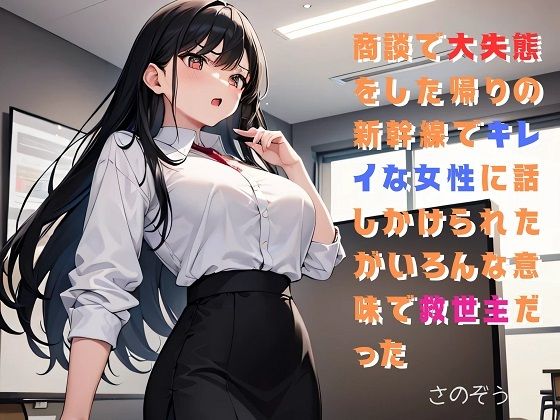 【小説】商談で大失態をした帰りの新幹線でキレイな女性に話しかけられたがいろんな意味で救世主だった_0