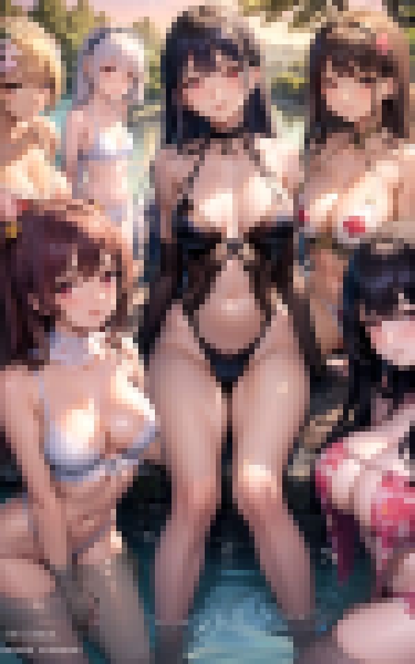 妄想浪漫〜水着美女とお忍び混浴温泉〜_7