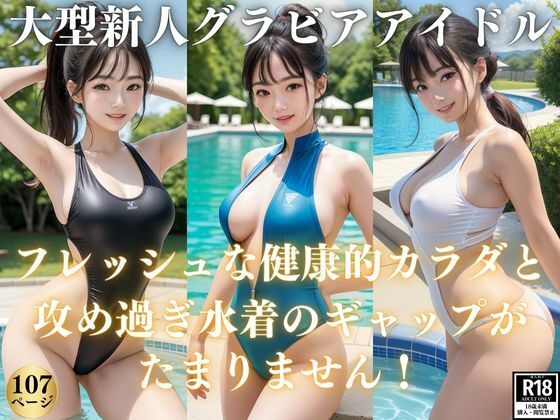 大型新人グラビアアイドル初登場！フレッシュなカラダと攻め過ぎ水着のギャップがたまらない！