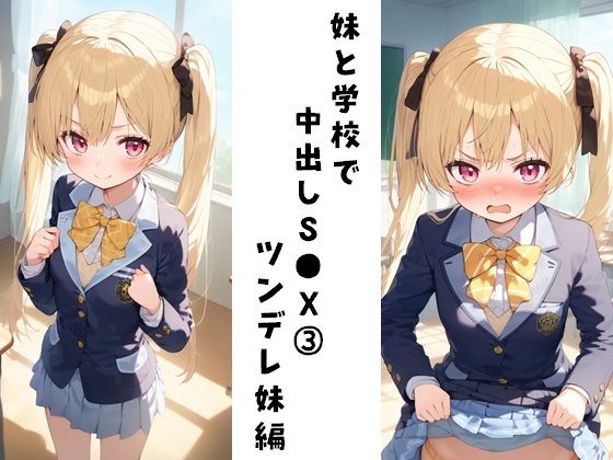 妹と学校で中出しS●X 3（ツンデレ妹編）_0