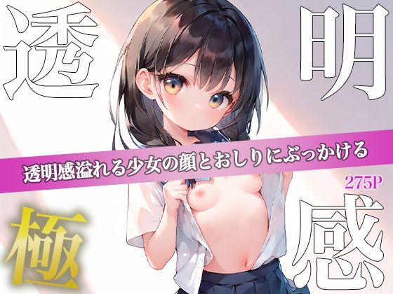 透明感溢れる女子の顔とおしりにぶっかける 275P_0