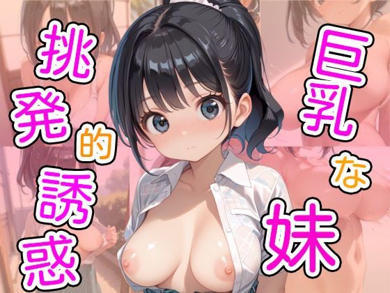 巨乳な妹 挑発的誘惑