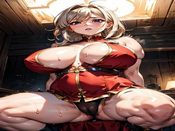 爆乳AIスクワット1