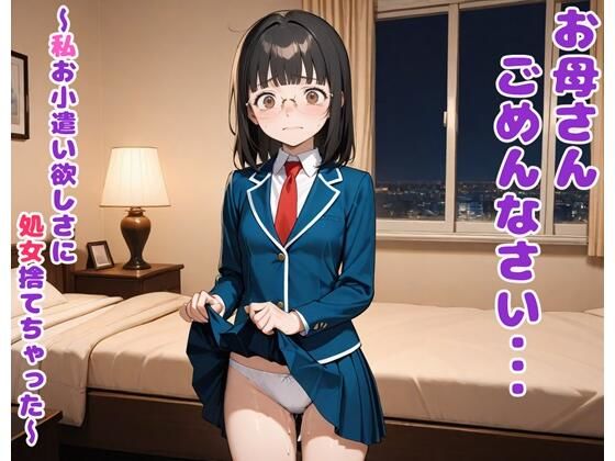 お母さん、ごめんなさい  〜私お小遣い欲しさに処女捨てちゃった〜_0