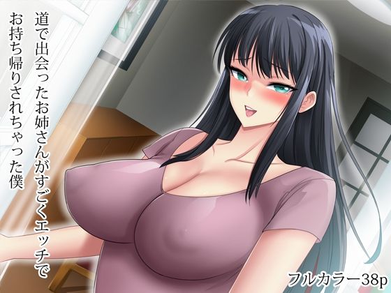 道で出会ったお姉さんがすごくエッチでお持ち帰りされちゃった僕_0